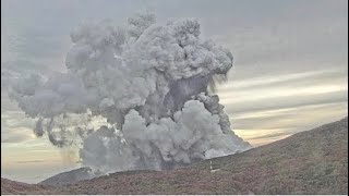 Volcano erupts in Costa Rica park closure [upl. by Cinelli748]