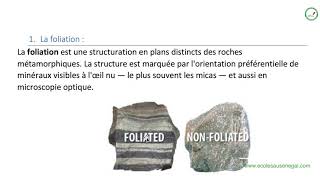 Cours  Troisième  SVT  Le métamorphisme et la formation des roches métamorphiques  Exemples [upl. by Brock]