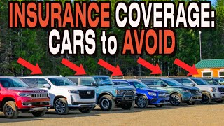 The WORST Cars for Insurance Coverage in 2024 [upl. by Aicella]