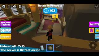 Roblox Mega Hide amp Seek Hider Round No106 Cozy Cabin Jailbreak with Josh amp George [upl. by Odnanreh]