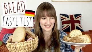 Trying German bread varieties and Laugengebäck [upl. by Veta265]