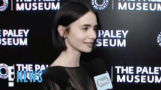 Emily in Paris’ Lily Collins REVEALS Who She Thinks Her Character’s One True Love Is  E News [upl. by Easlehc836]