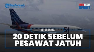 20 Detik Terakhir Sriwijaya Air SJ 182 Terjun dari Ketinggian 10 Ribu Kaki Langsung ke 250 Kaki [upl. by Osber]