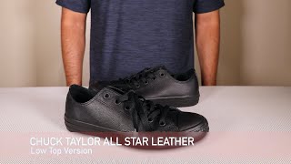 Converse Chuck Taylor All Star Leather  Low Top [upl. by Hennie]