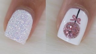 10 Easy Christmas Nail Art Ideas [upl. by Pattin]