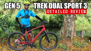 Trek Dual Sport 3 Gen 5 Detailed Review  2023 Trek DS 3 Ride Feedback [upl. by Tudor]