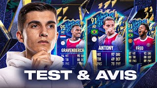 JE TESTE FRED ANTONY ET GRAVENBERCH TOTS SUR FIFA 22  MON AVIS amp REVIEW GAMEPLAY [upl. by Ymmit]