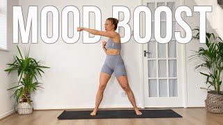 MOOD BOOSTING HIIT WORKOUT 10 MIN  All Standing Exercises [upl. by Panta652]