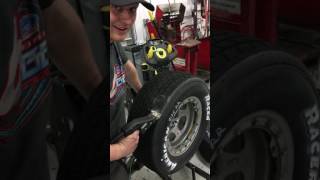 Grooving A Racing Tire with the Van Alstine GV1000 Tire Groover [upl. by Magen188]