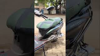 Burgman modified luxurious seat burgman burgmanmodification ki ki [upl. by Reppep]