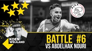 KOEN WEIJLAND VS ABDELHAK quotAPPIEquot NOURI AJAX [upl. by Ahsaetal]