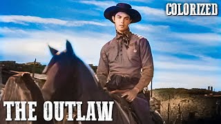 The Outlaw  COLORIZED WESTERN  Jack Buetel  Cowboy Movie  Romance [upl. by Nylsaj]