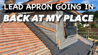 Installing The Lead Front Apron And Soakers To My Dormer WORKING ON MY OWN HOUSE EPISODE 3 [upl. by Onairpic749]