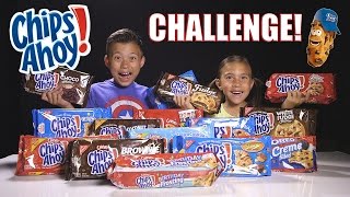 CHIPS AHOY CHALLENGE 15 Flavor Taste Test Lets Crown the Cookie King [upl. by Attebasile]