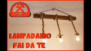 LAMPADARIO FAI DA TE [upl. by Eilama]