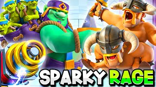 TOP LADDER PUSH WITH 1 BEST SPARKY DECK  Clash Royale [upl. by Bernie822]