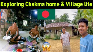 Staying in a Chakma tribe village in Bangladesh 🇧🇩🤗 [upl. by Mayeda407]