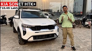 2024 KIA Sonet Facelift HTK Plus 10 Litre iMT [upl. by Emyam457]