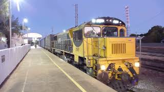 Aurizon Freight Trains around Emerald Queensland [upl. by Enreval938]