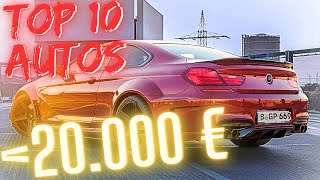 Die 10 BESTEN Autos bis 20000 € im Jahre 2024  G Performance [upl. by Lambart371]