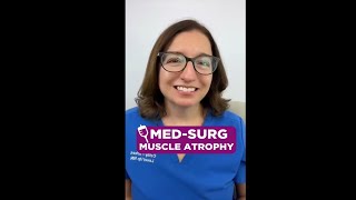 Muscle atrophy MedicalSurgical SHORT  LevelUpRN [upl. by Ellezig286]