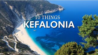 Top 10 Things To Do in Kefalonia Greece [upl. by Eedna]