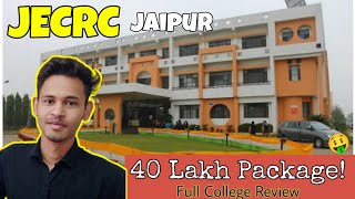 JECRC Jaipur  The College Review  Placement  Fees  Admission Hostel [upl. by Mcadams]