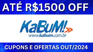 🛒OFERTAS KABUM CUPOM Kabum 2024 Kabum monte o seu pc gamer com descontos em games e informática [upl. by Hillhouse101]