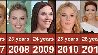 Scarlett Johansson Through The Years From 1993 To 2023 [upl. by Icnan]