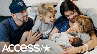 Michael Phelps and Wife Nicole Johnson Welcome Baby No 4 [upl. by Eelano]