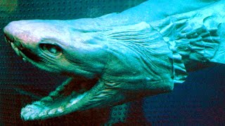 Frilled Shark Facts SHARKS with FREAKY TEETH 🦷 Animal Fact Files [upl. by Imorej]