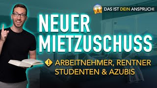 NEUER Mietzuschuss für Arbeitnehmer Rentner Azubis und Studenten ✅ WohngeldReform 2023 [upl. by Burris]