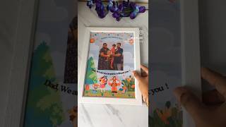 How to make photo frames  Personalized photo frame gifts  Make your own photo frames  Conys Art [upl. by Irrehs230]