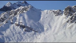 Skiing the Swiss Wall  Avoriaz [upl. by Airat]