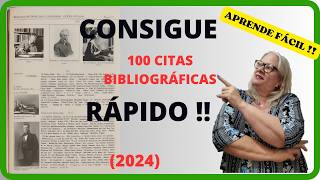 1 💡 ¿Cómo encontrar CITAS BIBLIOGRÁFICAS rápido 2024 [upl. by Nuahsel]