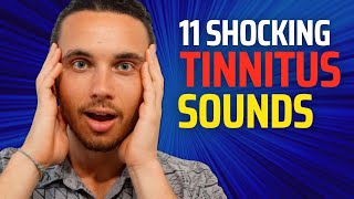 What Does Tinnitus Sound Like  11 SHOCKING Tinnitus Sounds [upl. by Aekim]