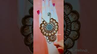 Easy and simple mehndi design mehndi [upl. by Charteris]