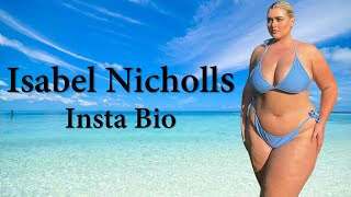 Isabel Nicholls Biography  Age Height Weight Net Worth Lifestyle  British Plus Size Model [upl. by Carmella]