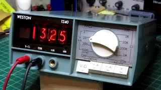 Weston Schlumberger 1240 Digital Multimeter History Restoration Demonstration Theory [upl. by Harwell344]