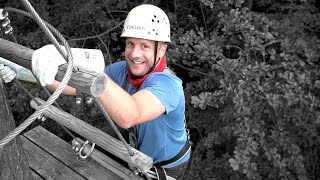 OutdoorAktivitäten in Hessen 13 Kletterwald und MegaSeilbahn in Steinau [upl. by Catharine]