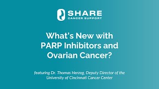 What’s New with PARP Inhibitors and Ovarian Cancer [upl. by Handy]