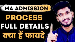 MA Admission Complete Details  Eligibility  Fees  Last Date Subjects  Scope Top Colleges [upl. by Phillida364]