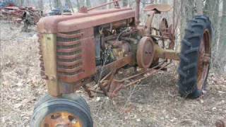 Old Farm Tractors in Junk Yards [upl. by Enohpesrep]