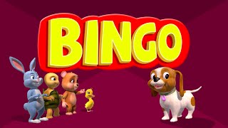 BINGO Nursery Rhyme for Children [upl. by Cookie273]