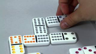 Ideals Double 12 Dominoes with Tin 0X5412TL [upl. by Farrah794]