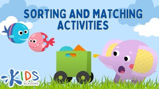 Sorting and Matching Activities Same and Different for Preschool and Kindergarten  Kids Academy [upl. by Strader]