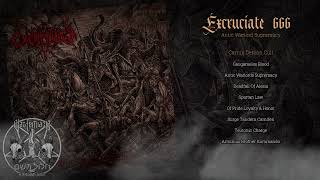 Excruciate 666 2022  Antic Warlord Supremacy blackmetal [upl. by Etka]