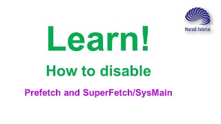 How to disable Prefetch and SuperFetch or SysMain [upl. by Monjan352]