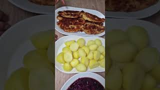 PANGASIUSFILET MIT KARTOFFELN UND BLAUKRAUT youtubeshorts trending armidakrauss [upl. by Riaj427]