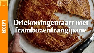 Driekoningentaart met frambozenfrangipane [upl. by Chrystel]